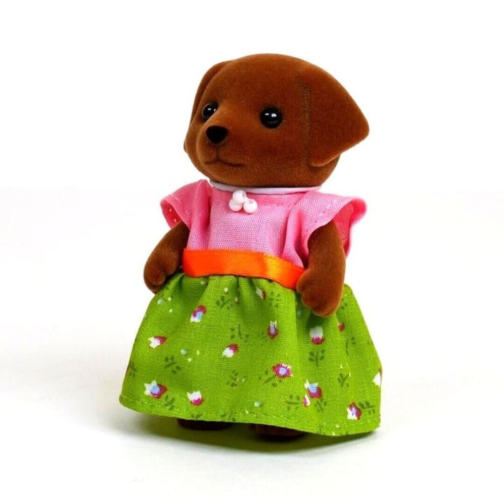 SOLD - Calico Critters Sylvanian Families Chocolate Labrador Mother - Picture 4 of 5